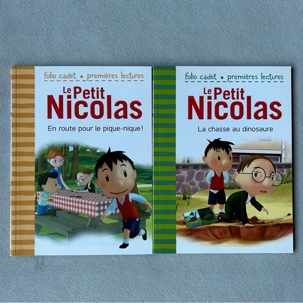 FRENCH ~ Set of 2 ~ Le Petit Nicolas ~ #14, 18